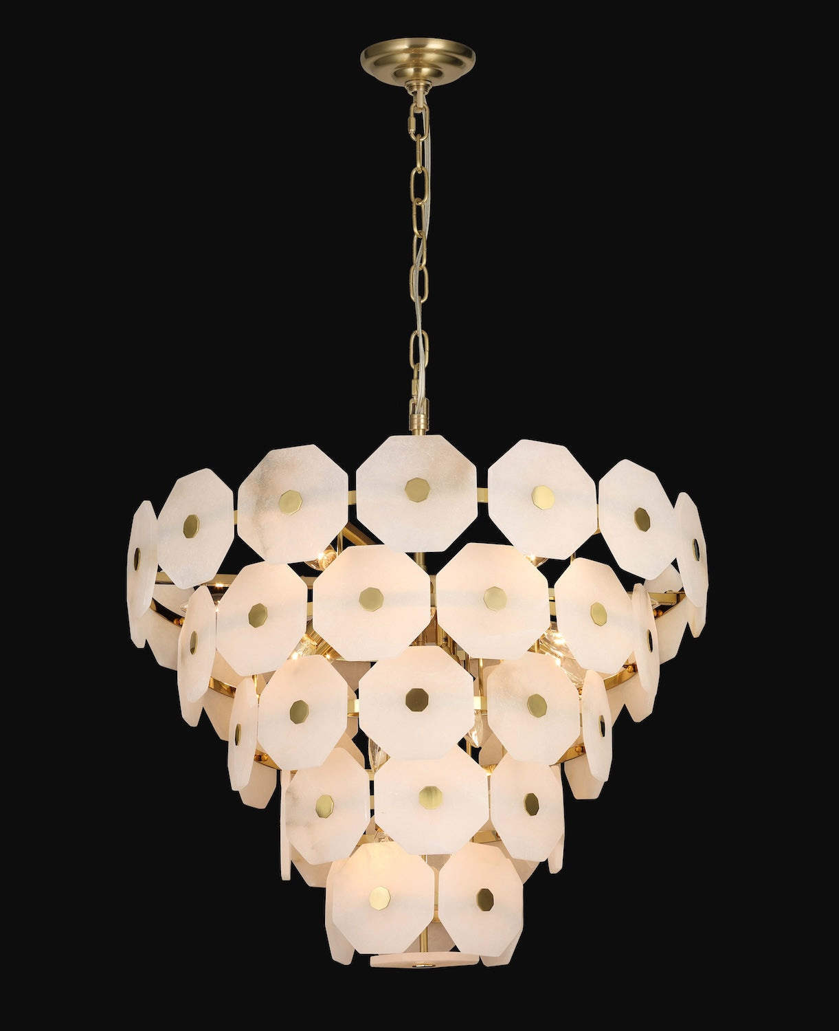 Spain Chandelier 16-Light in Brass 2026BR by StarFire Crystal
