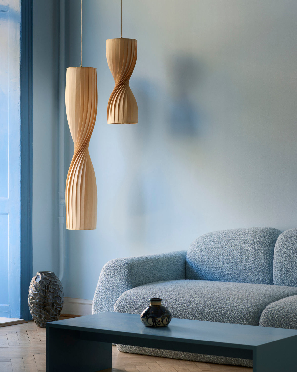 Tom Rossau TR44 pendant light – switched off in the showroom