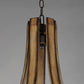 Basque 5-Light Chandelier Driftwood/Anthracite by Maxim Lighting
