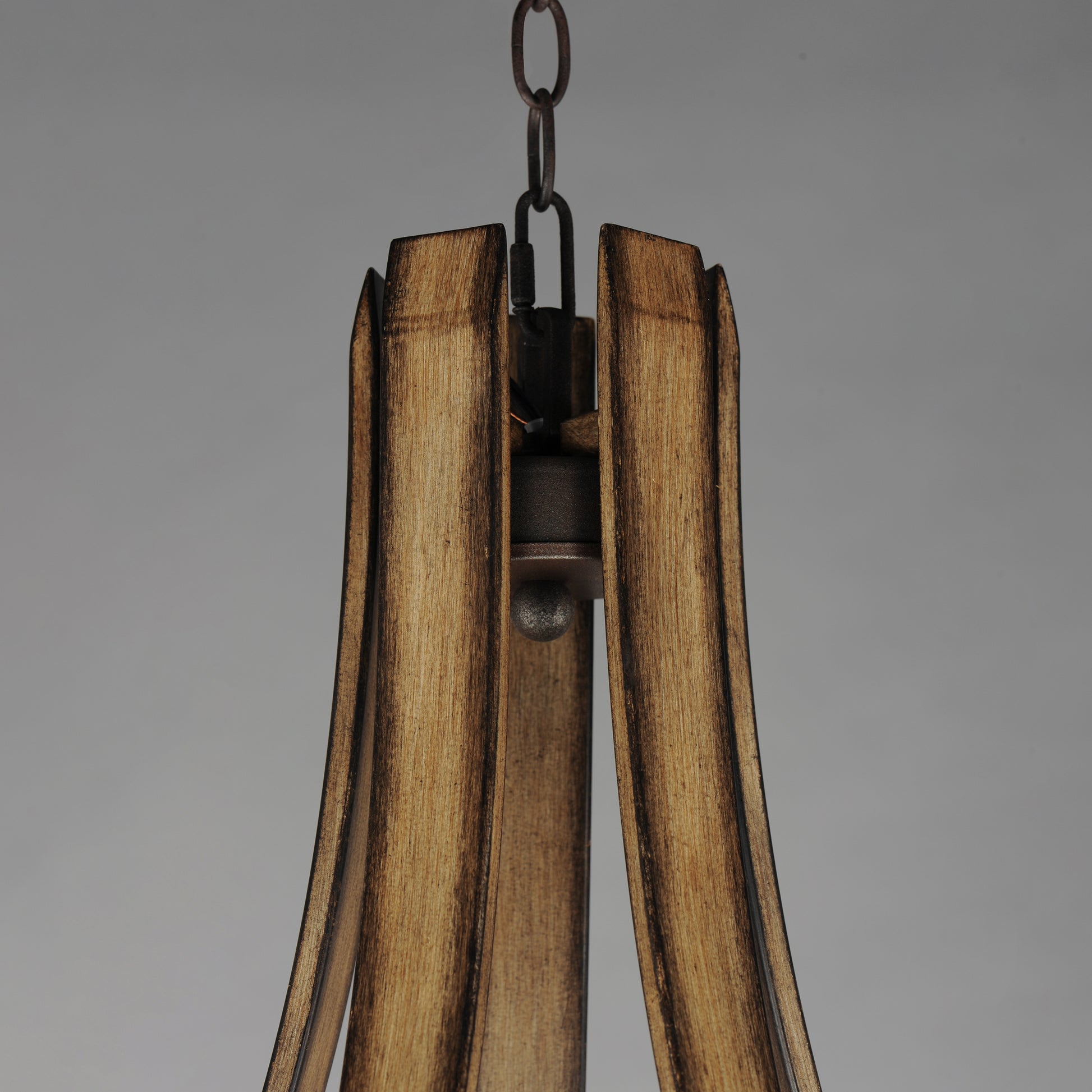 Basque 5-Light Chandelier Driftwood/Anthracite by Maxim Lighting