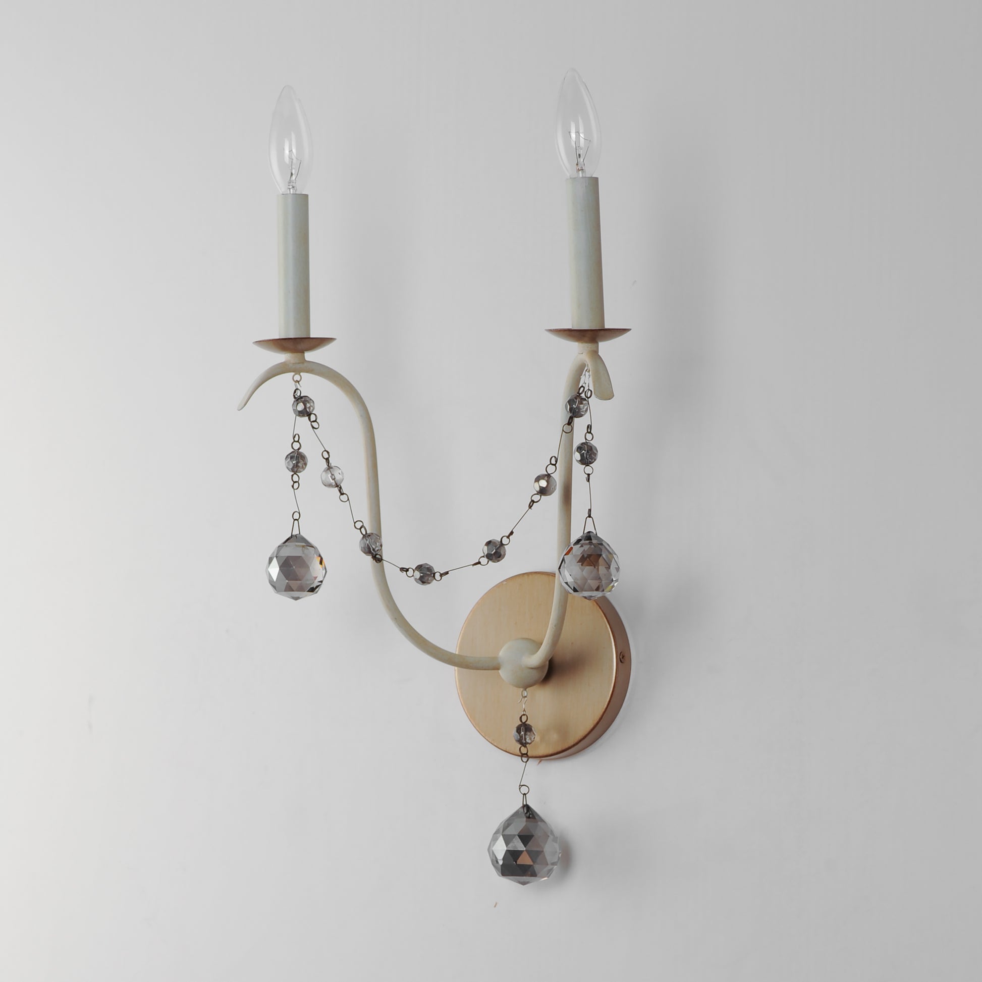 Formosa 2-Light Wall Sconce Ecru/Venetian Gold by Maxim Lighting
