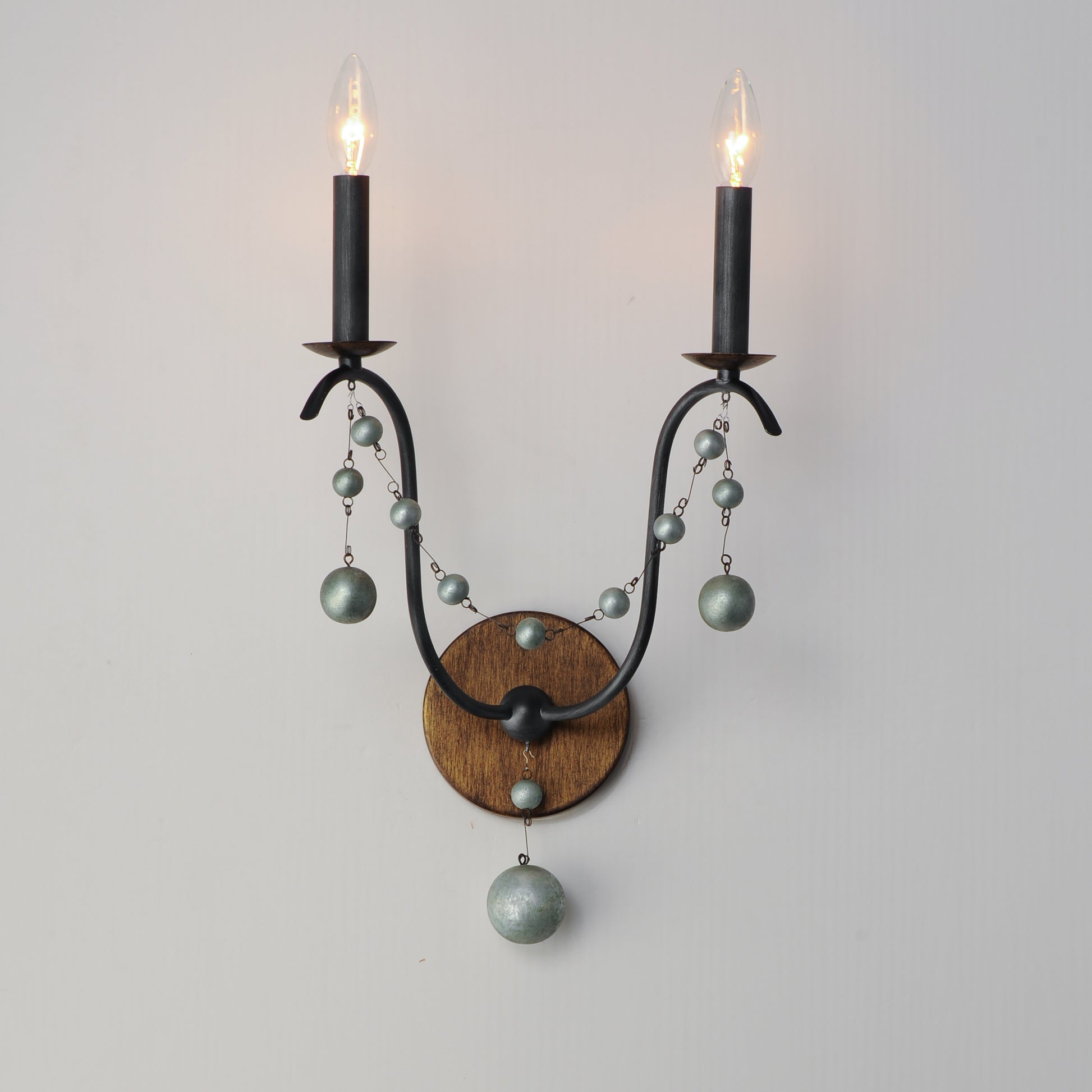 Formosa 2-Light Wall Sconce Golden Noir by Maxim Lighting