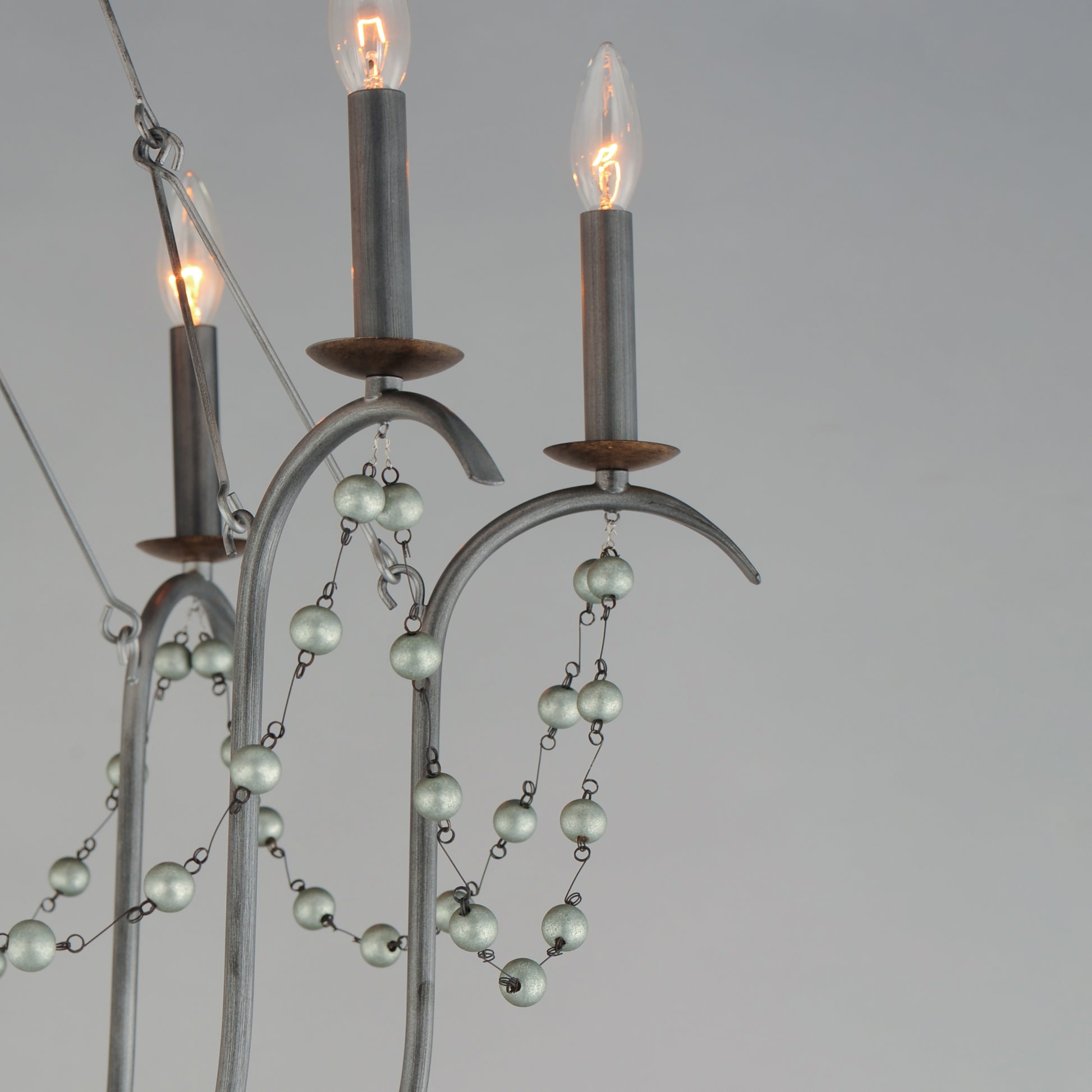 Formosa 6-Light Chandelier Golden Noir by Maxim Lighting
