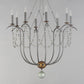 Formosa 8-Light Chandelier Golden Noir by Maxim Lighting