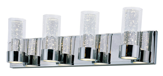 Sync 4-Light LED Bath Vanity Light Polished Chrome by Maxim Lighting
