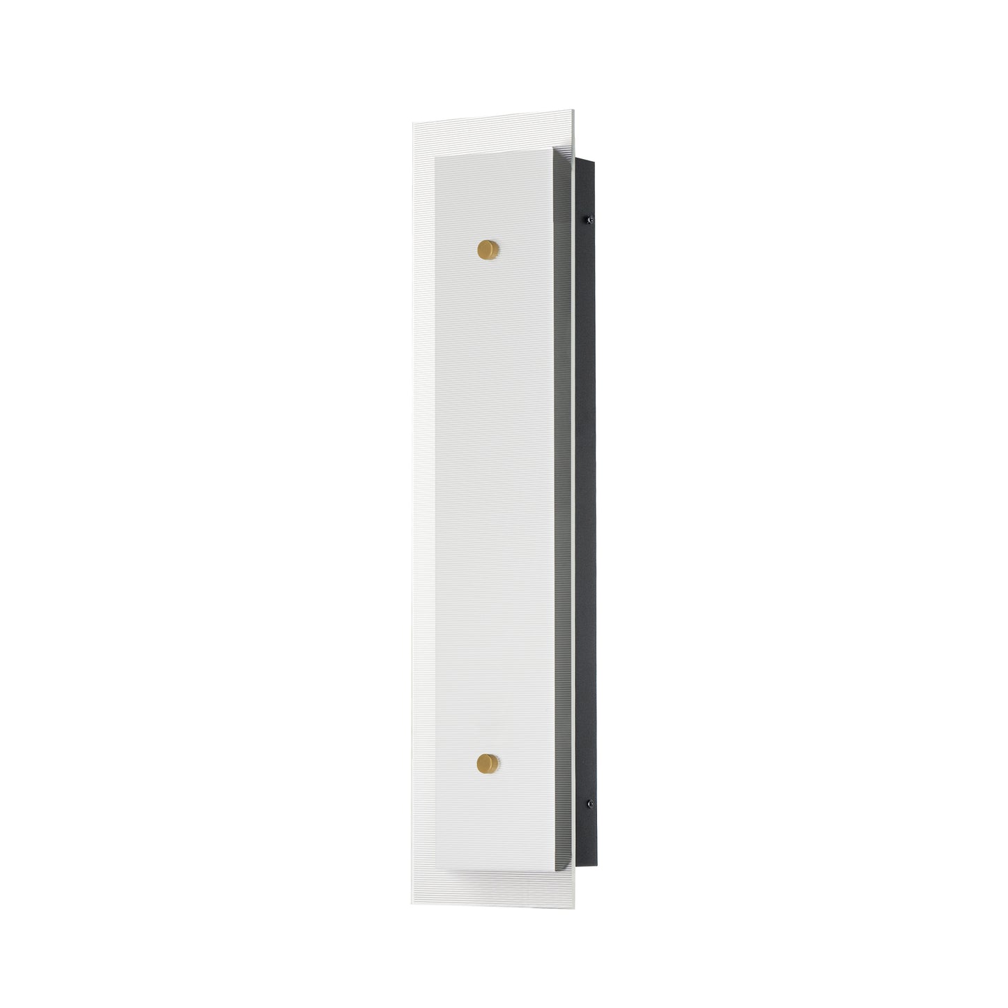 Spectre 24" Wall Sconce Black/Natural Aged Brass by Maxim Lighting