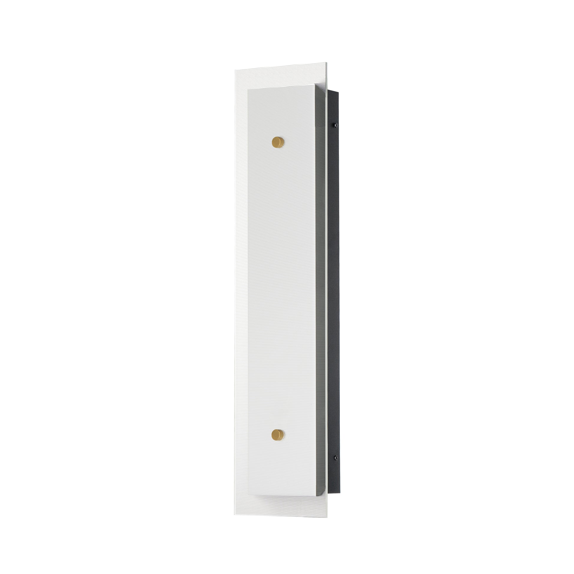 Spectre 24" Wall Sconce Black/Natural Aged Brass by Maxim Lighting