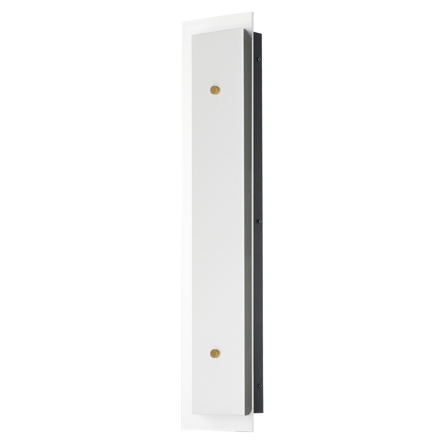 Spectre 30" Wall Sconce Black/Natural Aged Brass by Maxim Lighting
