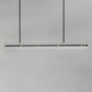 Spectre 48" Linear Pendant Black/Natural Aged Brass by Maxim Lighting