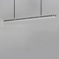 Spectre 48" Linear Pendant Black/Natural Aged Brass by Maxim Lighting