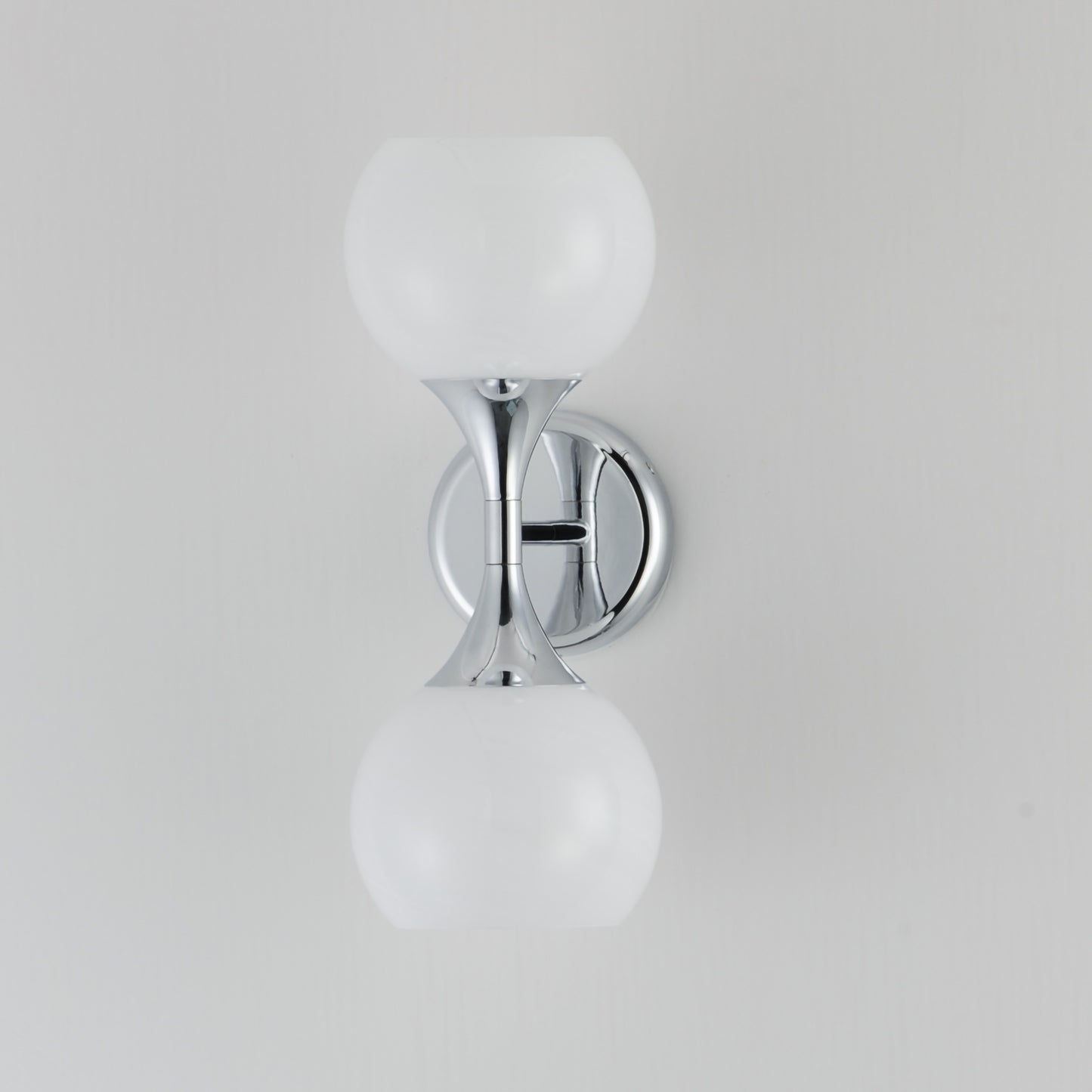 Neve 2-Light Wall Sconce Polished Chrome by Maxim Lighting