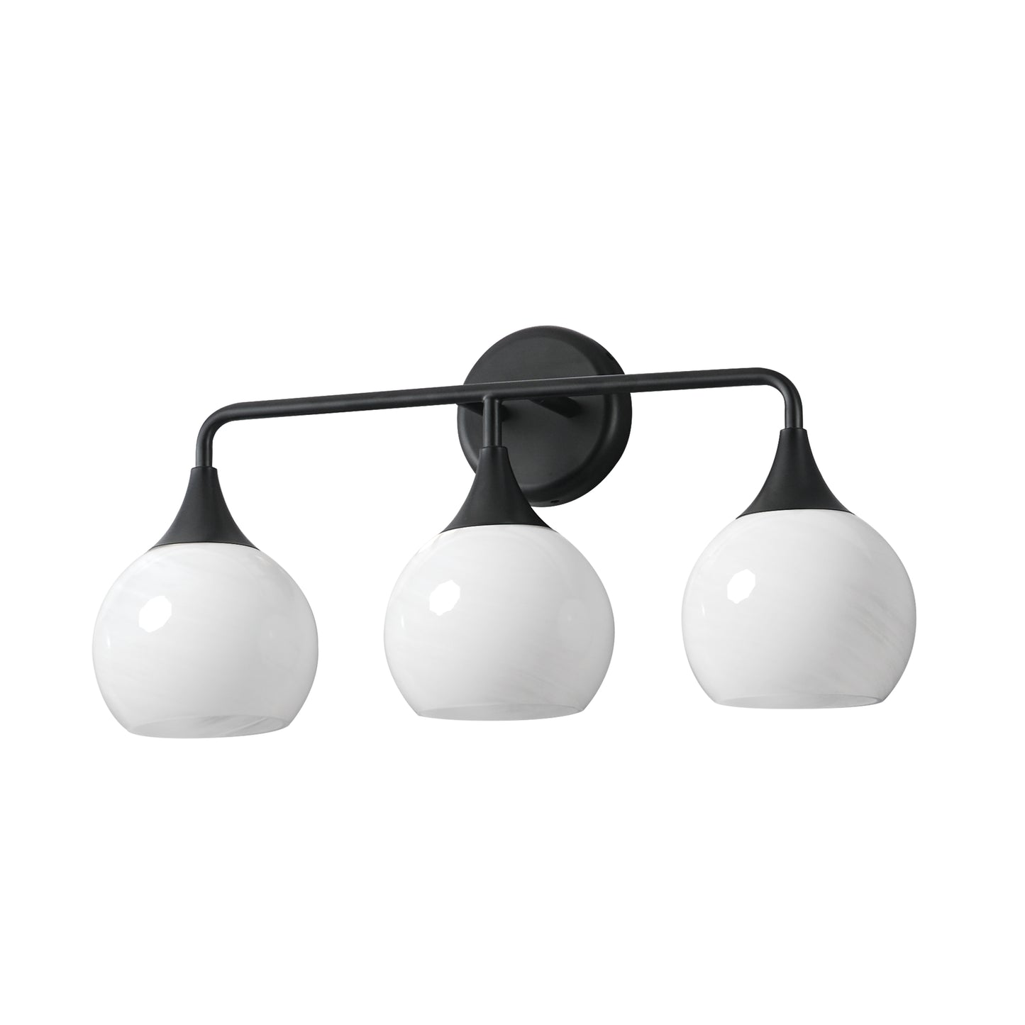 Neve 3-Light Bath Vanity Black by Maxim Lighting