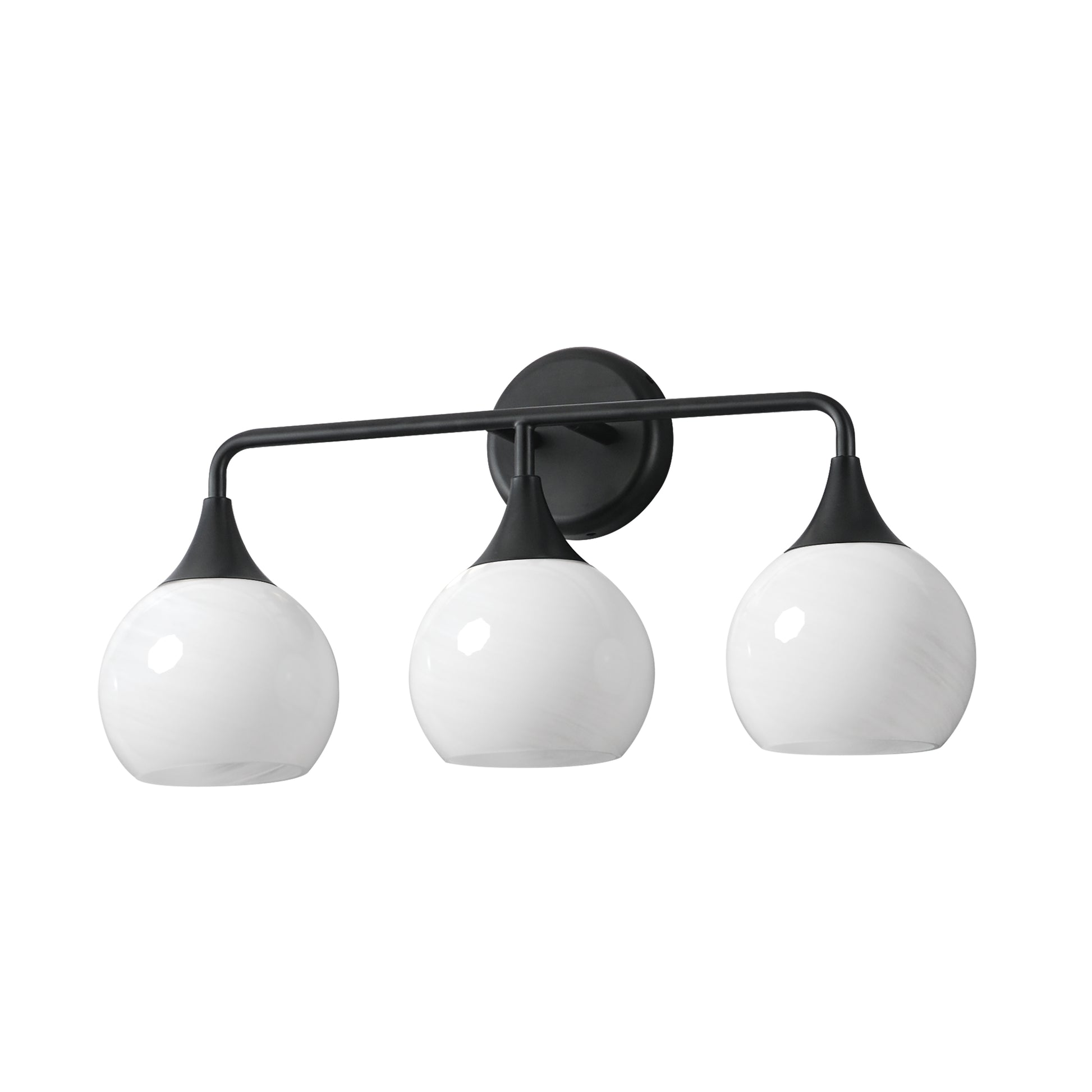 Neve 3-Light Bath Vanity Black by Maxim Lighting