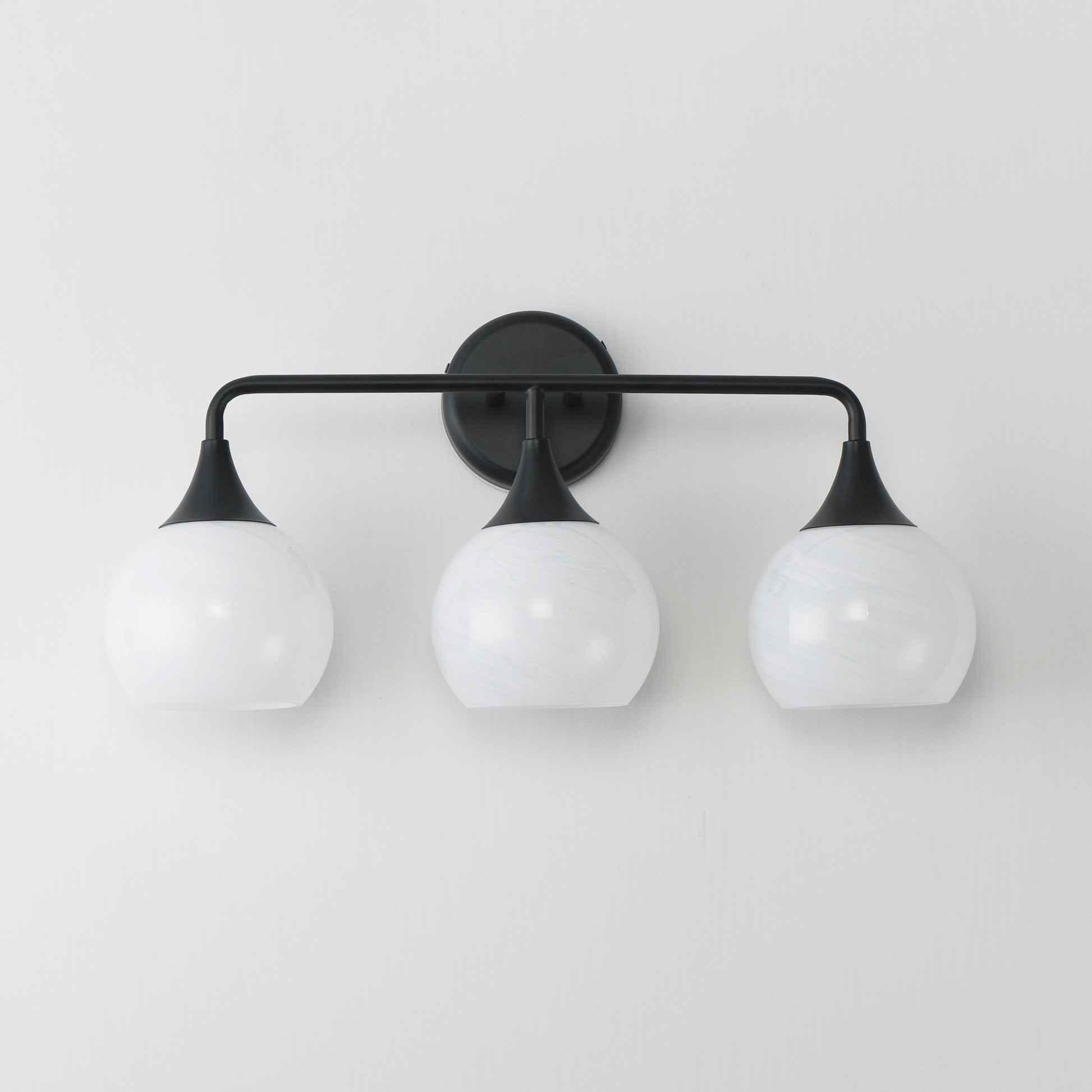 Neve 3-Light Bath Vanity Black by Maxim Lighting