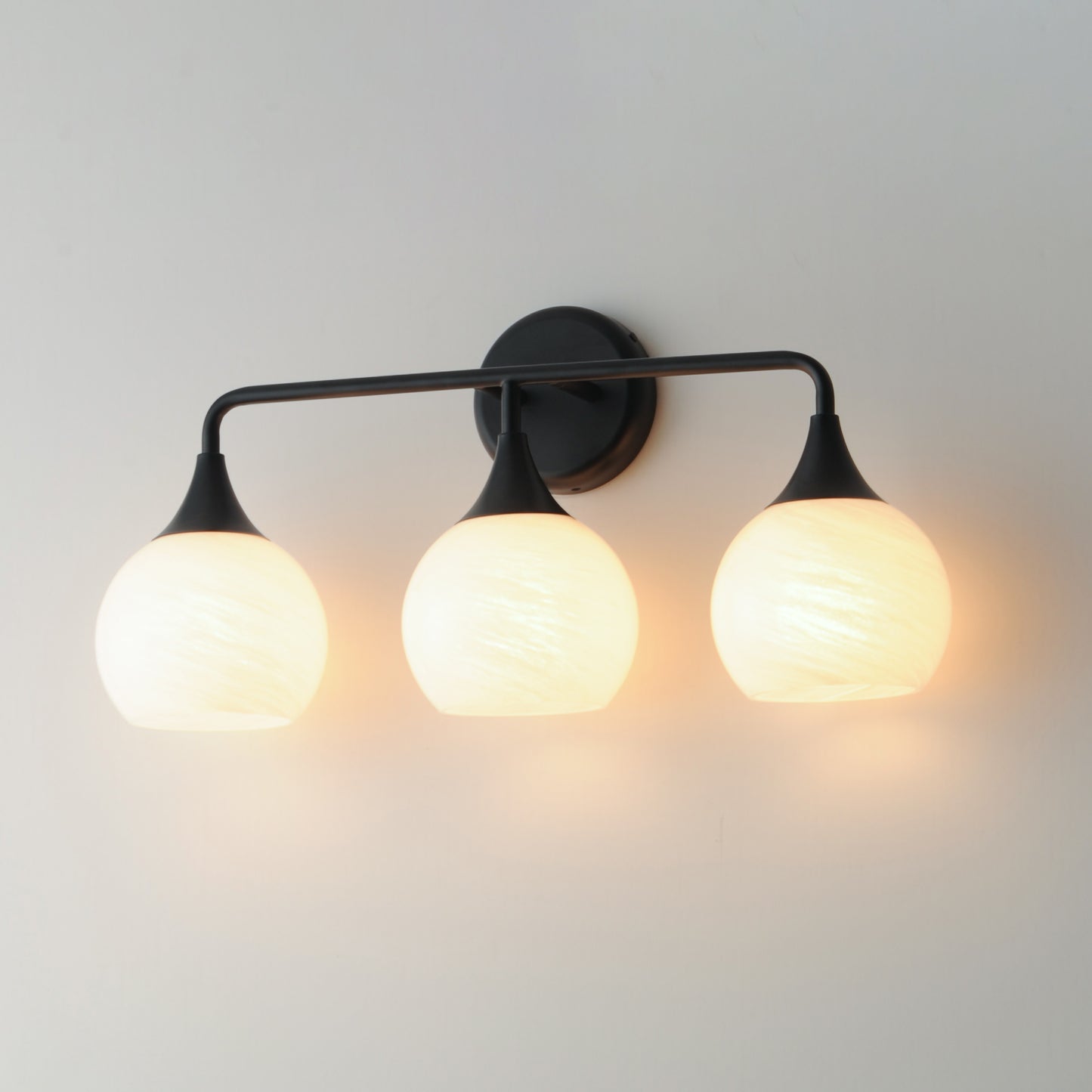 Neve 3-Light Bath Vanity Black by Maxim Lighting