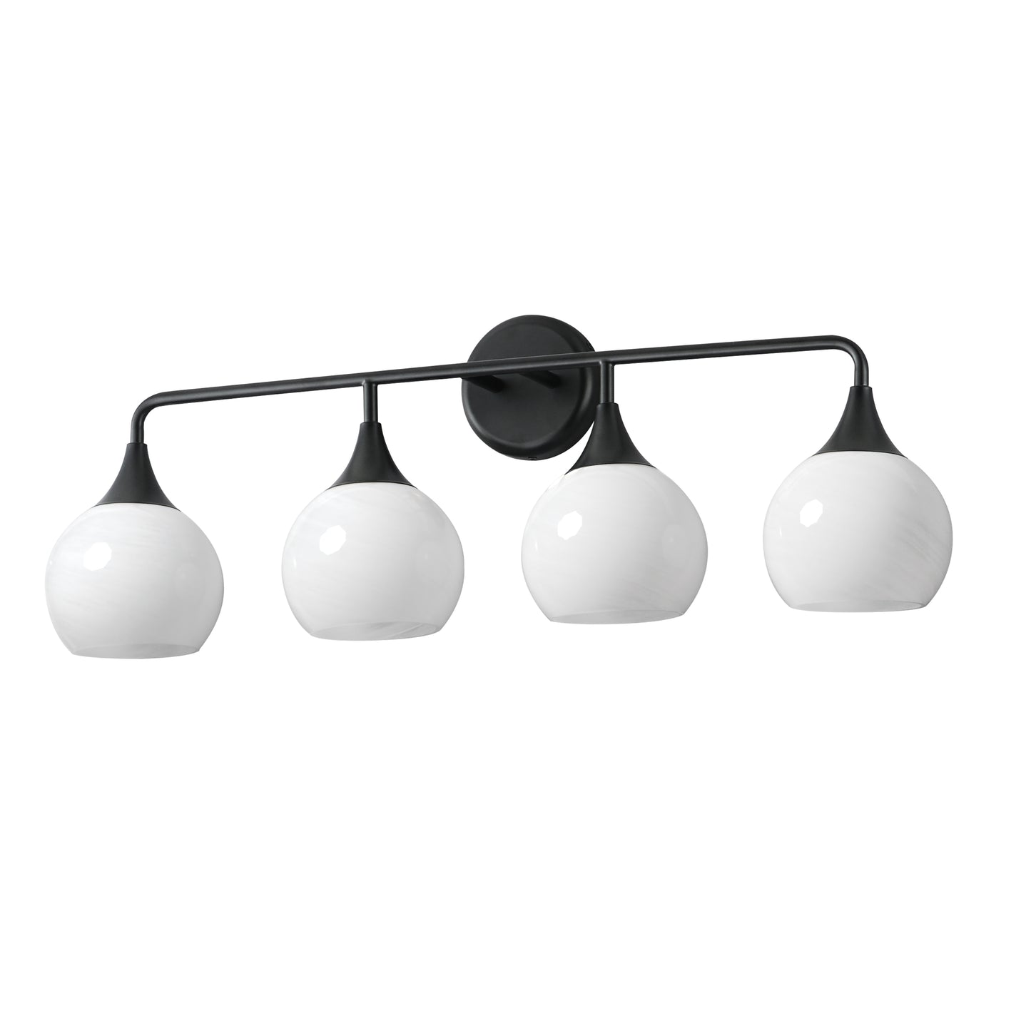 Neve 4-Light Bath Vanity Black by Maxim Lighting