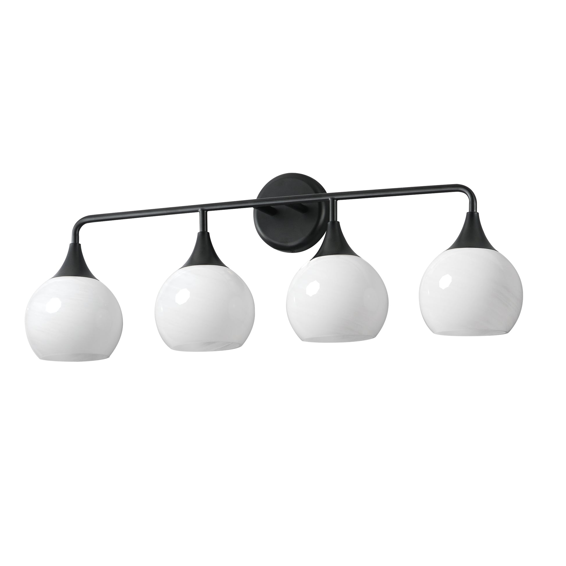 Neve 4-Light Bath Vanity Black by Maxim Lighting