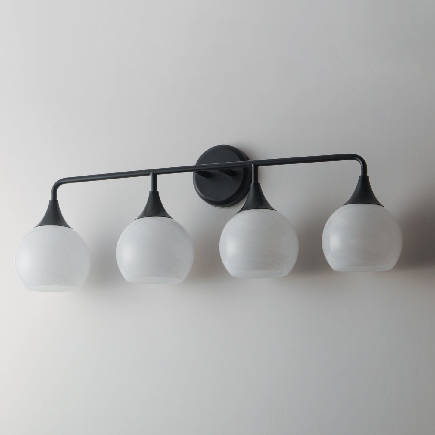 Neve 4-Light Bath Vanity Black by Maxim Lighting