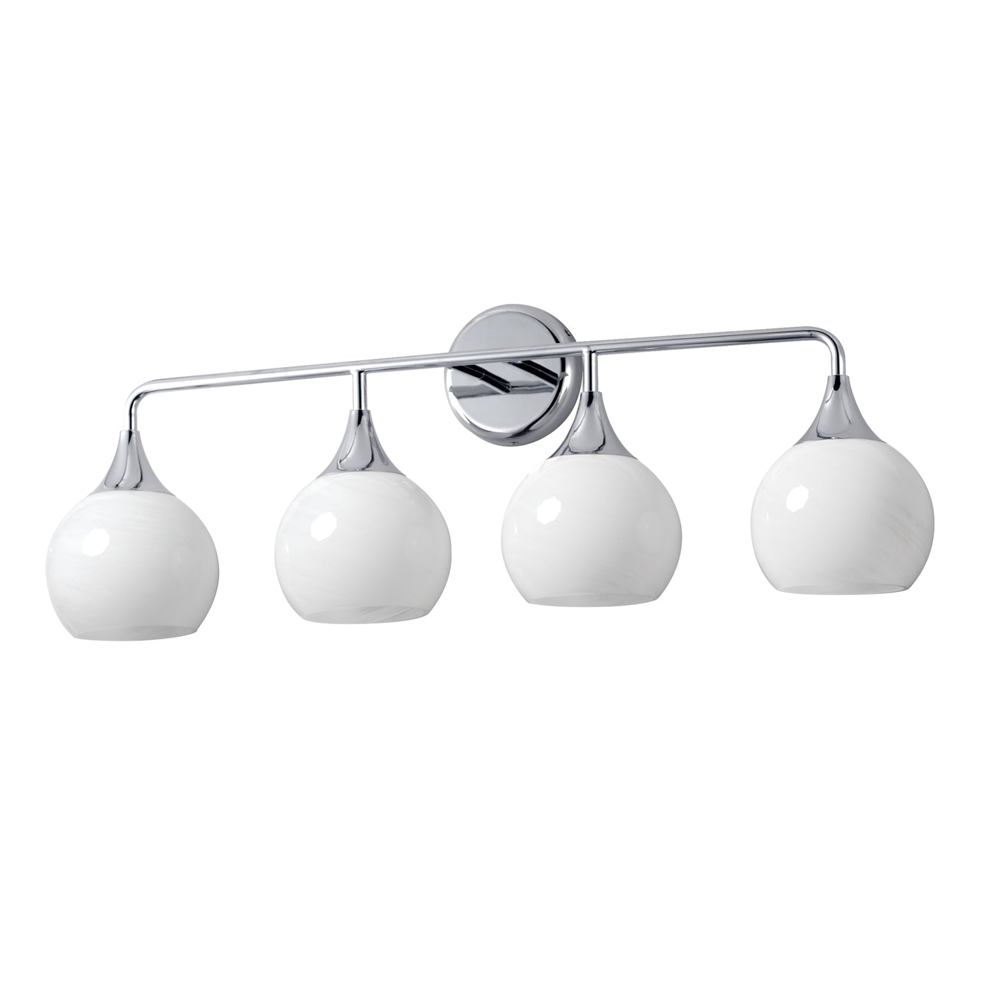 Neve 4-Light Bath Vanity Polished Chrome by Maxim Lighting
