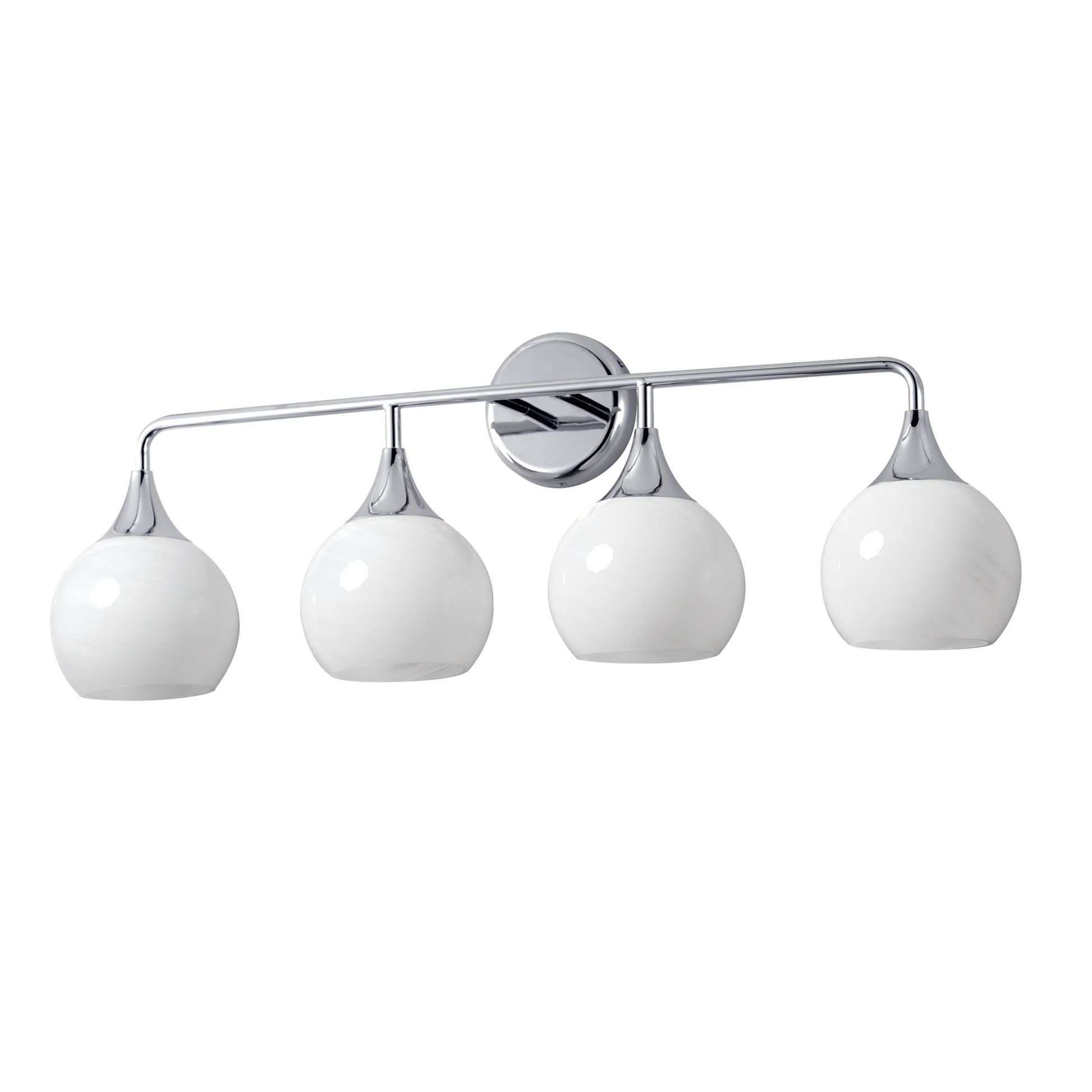 Neve 4-Light Bath Vanity Polished Chrome by Maxim Lighting