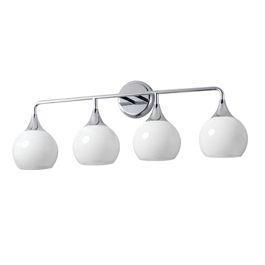 Neve 4-Light Bath Vanity Polished Chrome by Maxim Lighting