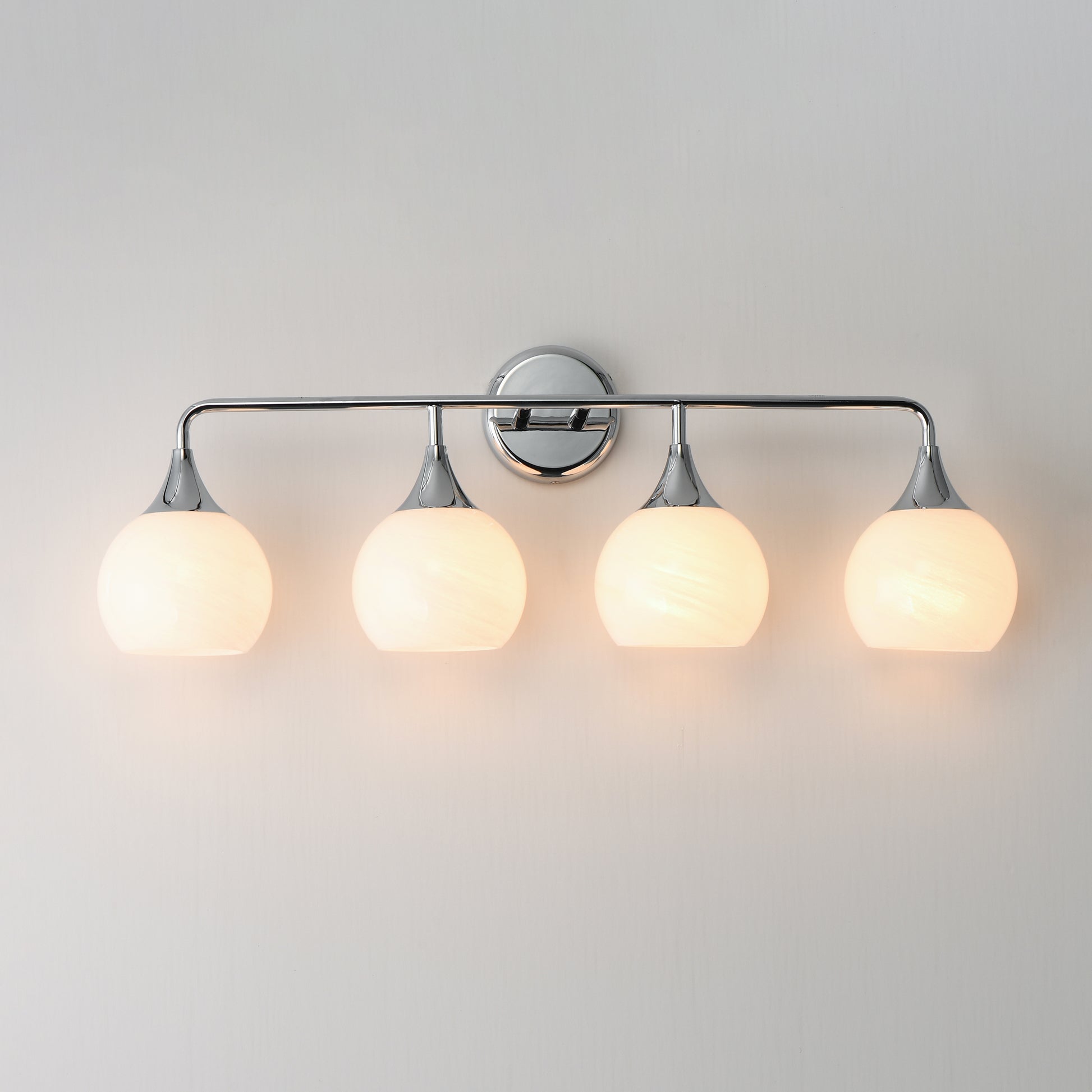 Neve 4-Light Bath Vanity Polished Chrome by Maxim Lighting