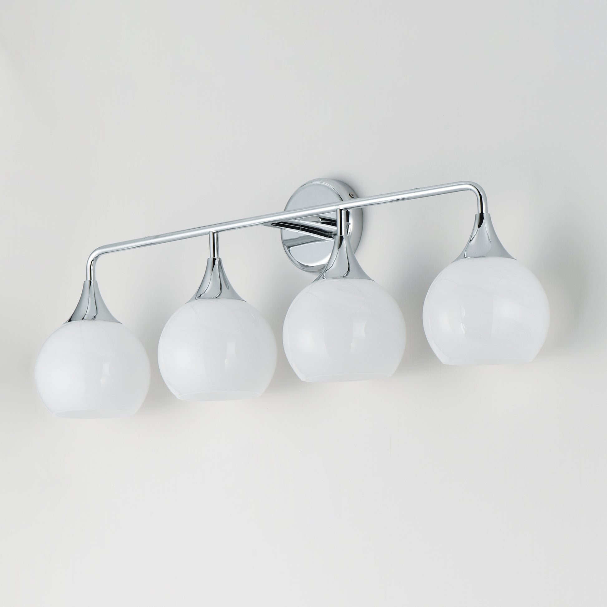 Neve 4-Light Bath Vanity Polished Chrome by Maxim Lighting