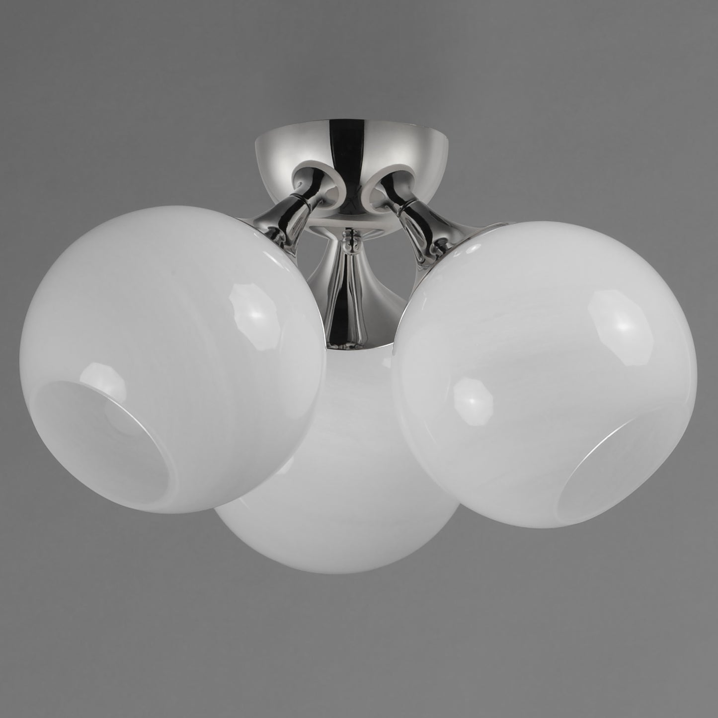 Neve 3-Light Semi Flush Polished Chrome by Maxim Lighting