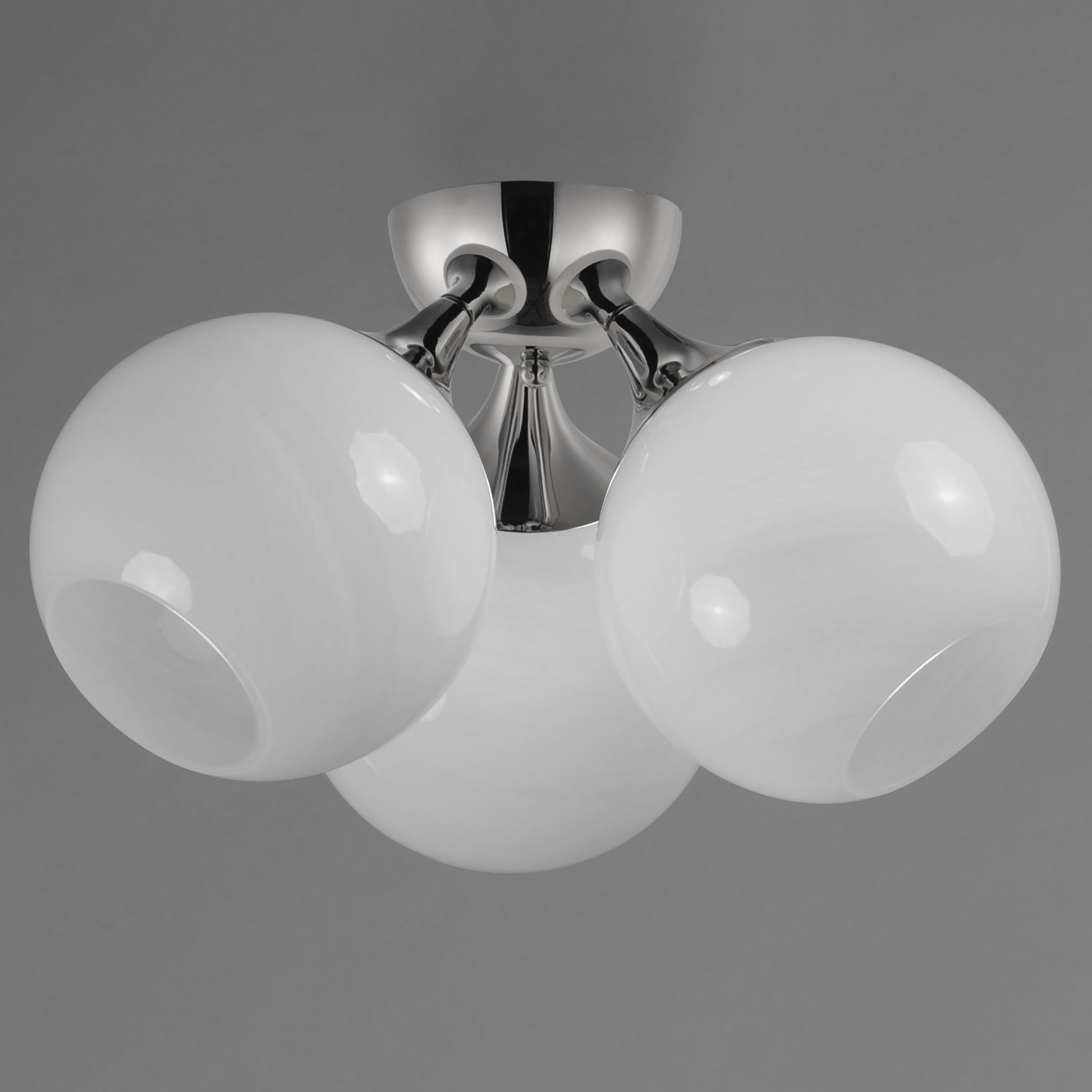 Neve 3-Light Semi Flush Polished Chrome by Maxim Lighting
