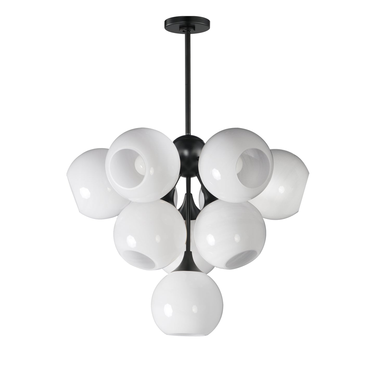 Neve 10-Light Pendant Black by Maxim Lighting