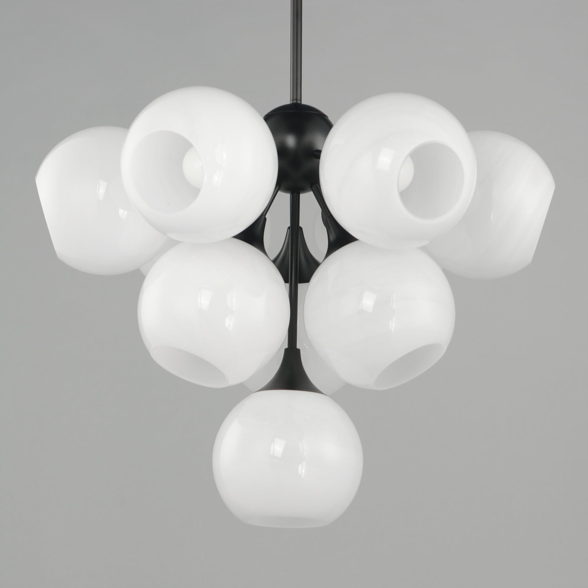 Neve 10-Light Pendant Black by Maxim Lighting