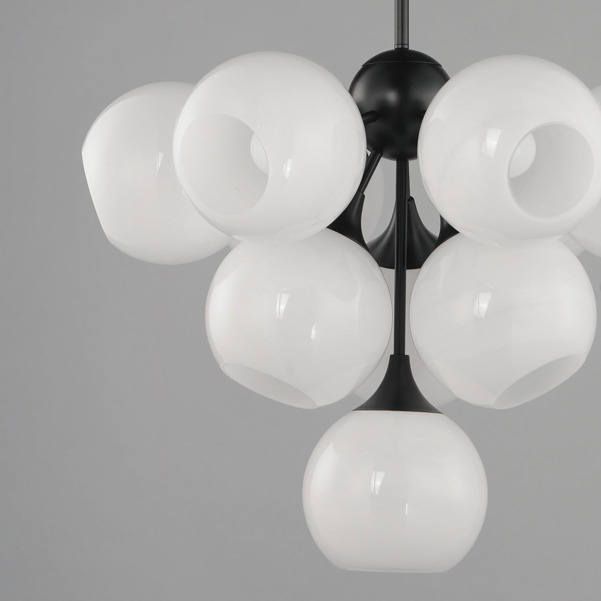 Neve 10-Light Pendant Black by Maxim Lighting