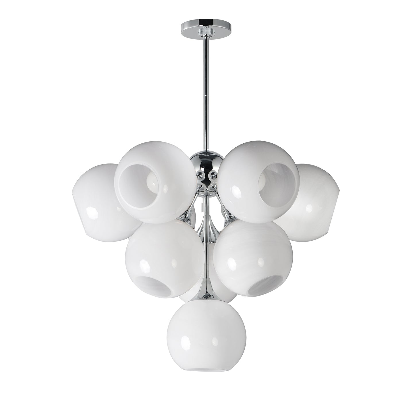 Neve 10-Light Pendant Polished Chrome by Maxim Lighting