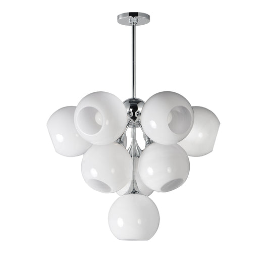 Neve 10-Light Pendant Polished Chrome by Maxim Lighting