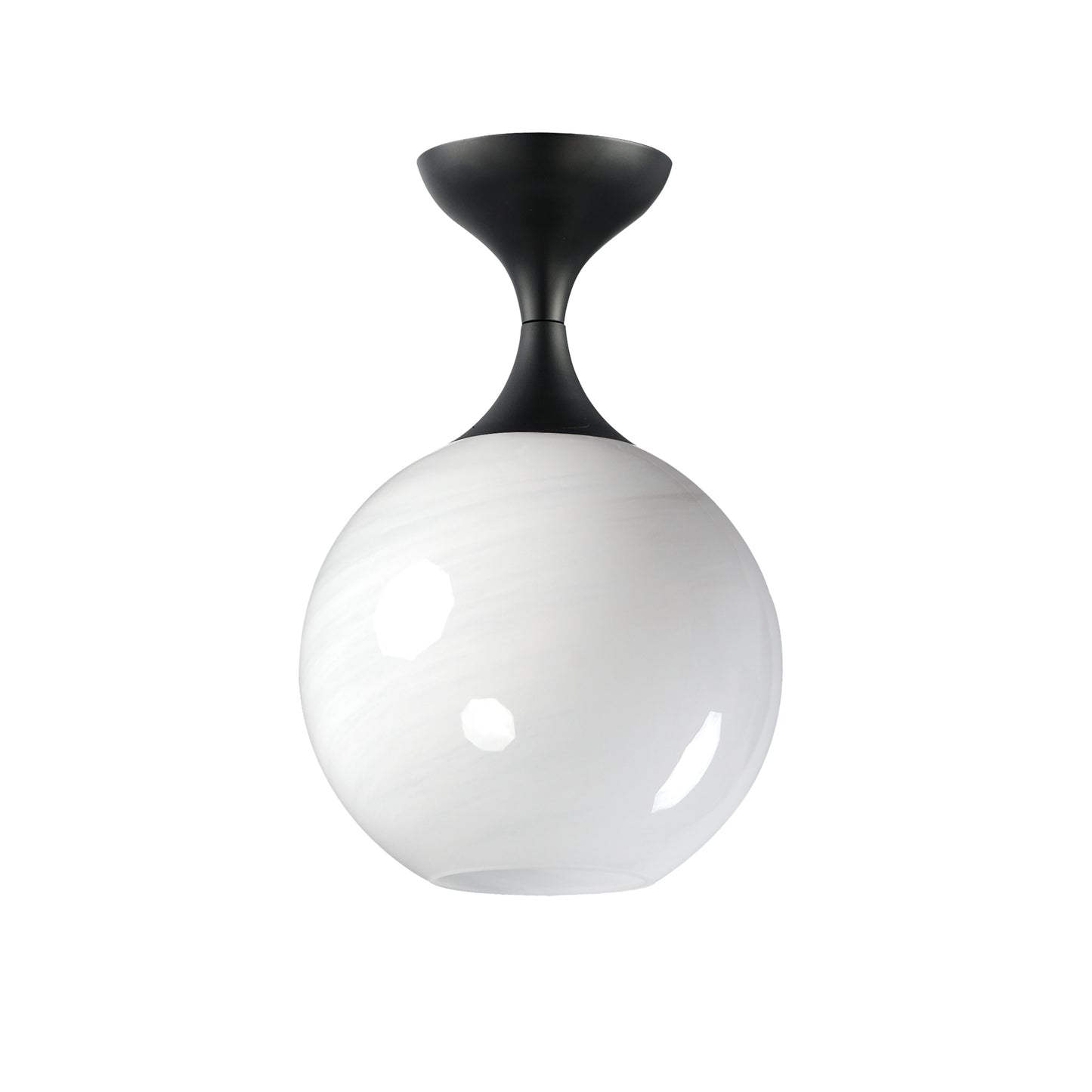 Neve Flush Mount Black by Maxim Lighting