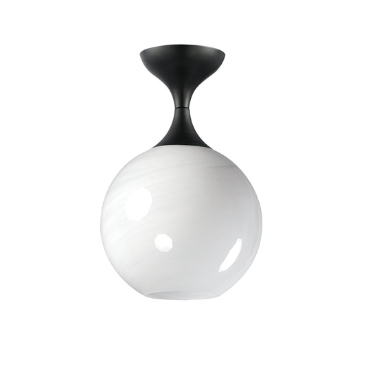 Neve Flush Mount Black by Maxim Lighting