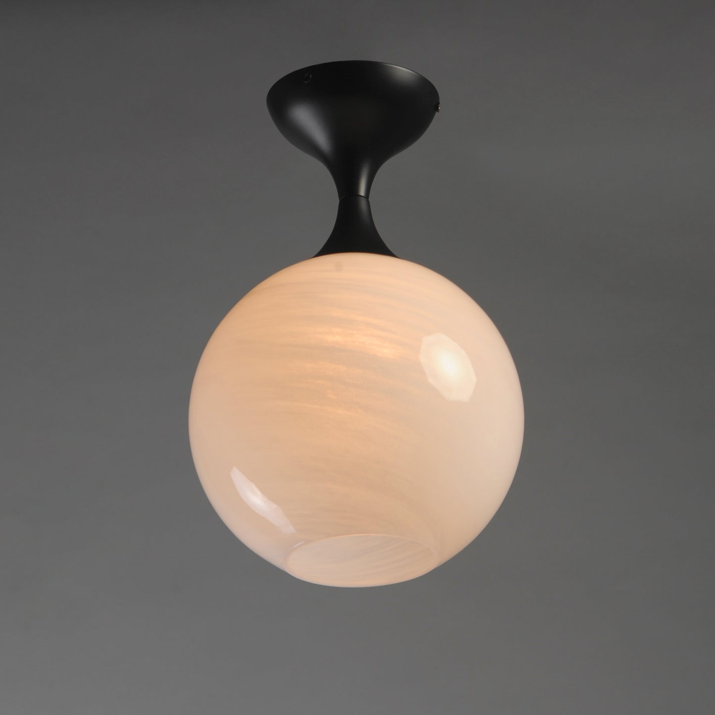 Neve Flush Mount Black by Maxim Lighting