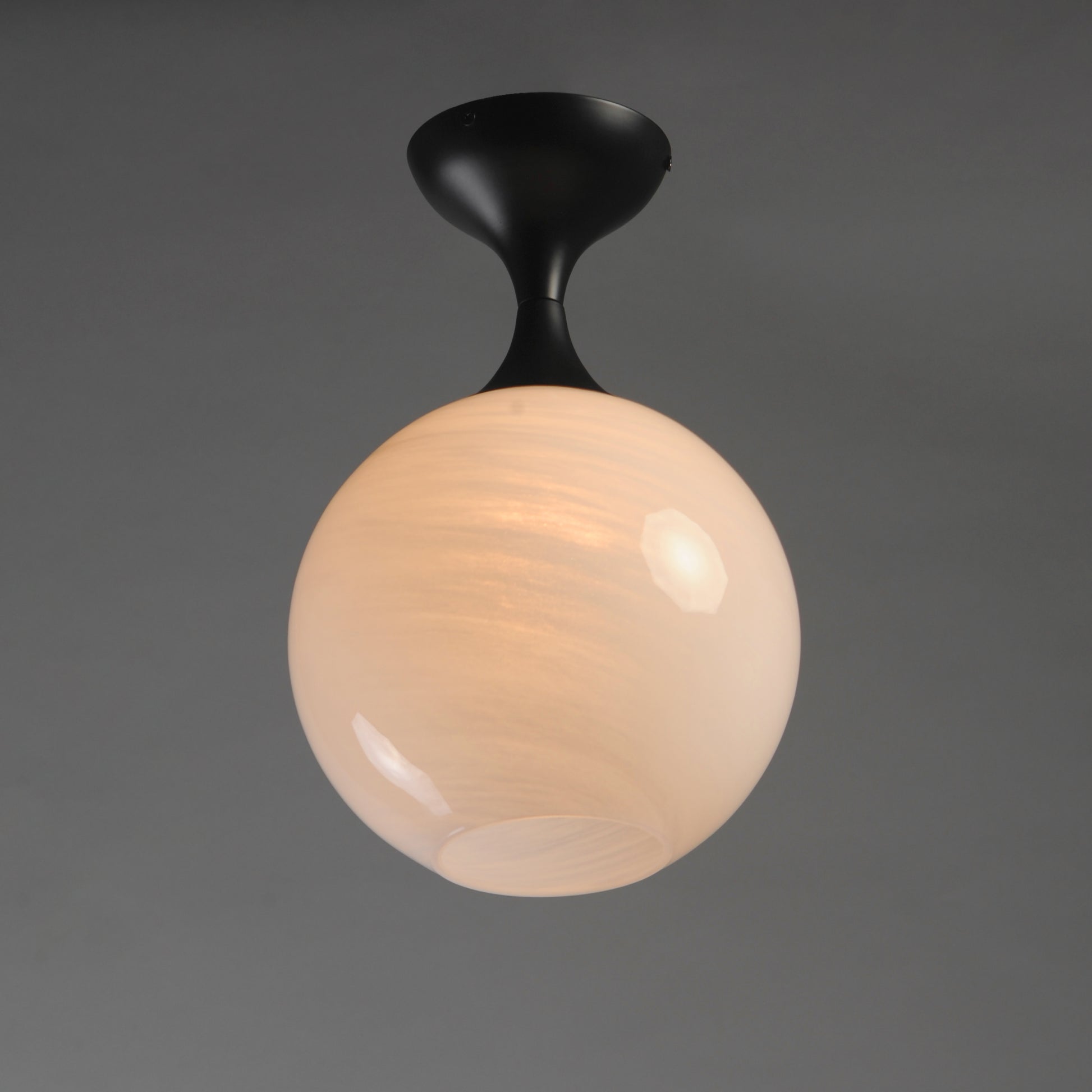 Neve Flush Mount Black by Maxim Lighting