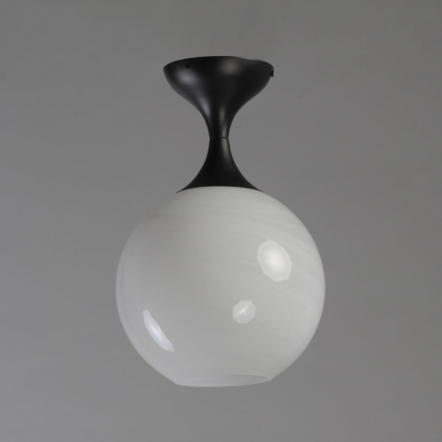 Neve Flush Mount Black by Maxim Lighting
