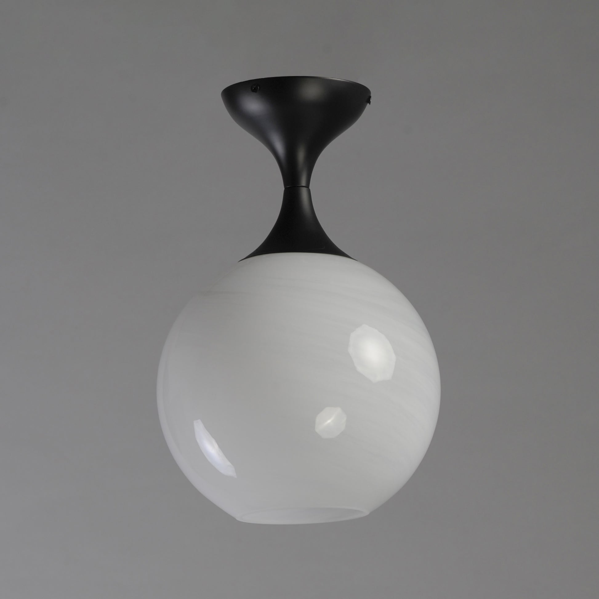 Neve Flush Mount Black by Maxim Lighting