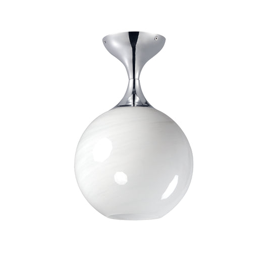Neve Flush Mount Polished Chrome by Maxim Lighting