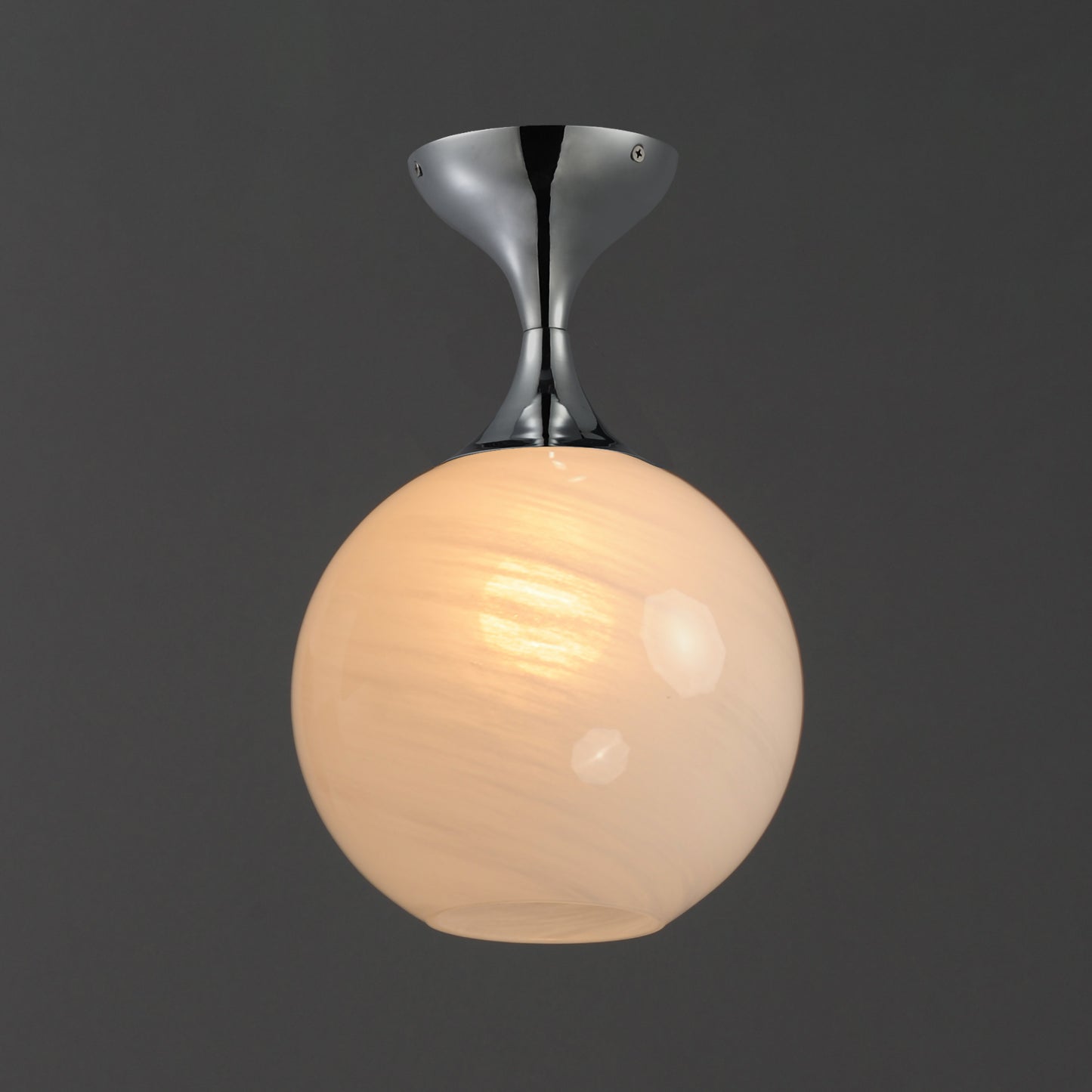 Neve Flush Mount Polished Chrome by Maxim Lighting