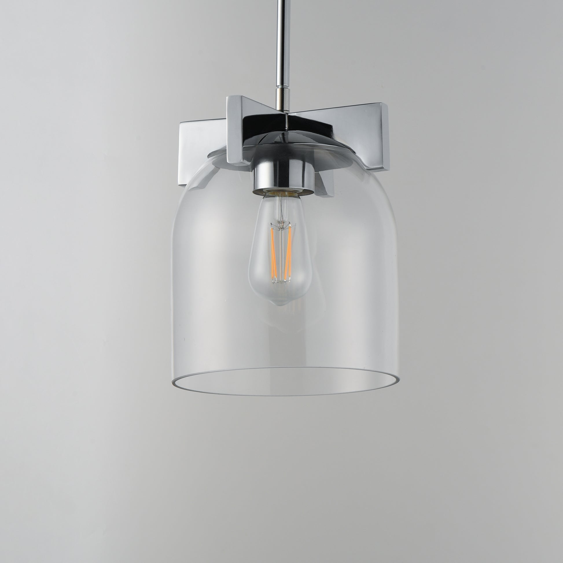Scoop Pendant/Flush Mount Polished Chrome by Maxim Lighting