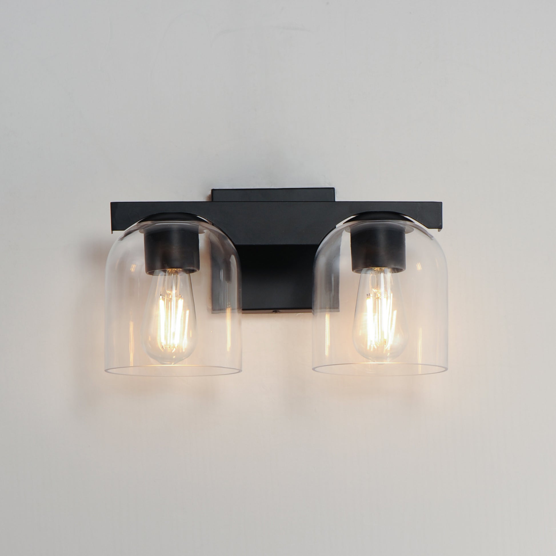 Scoop 2-Light Bath Vanity Black by Maxim Lighting
