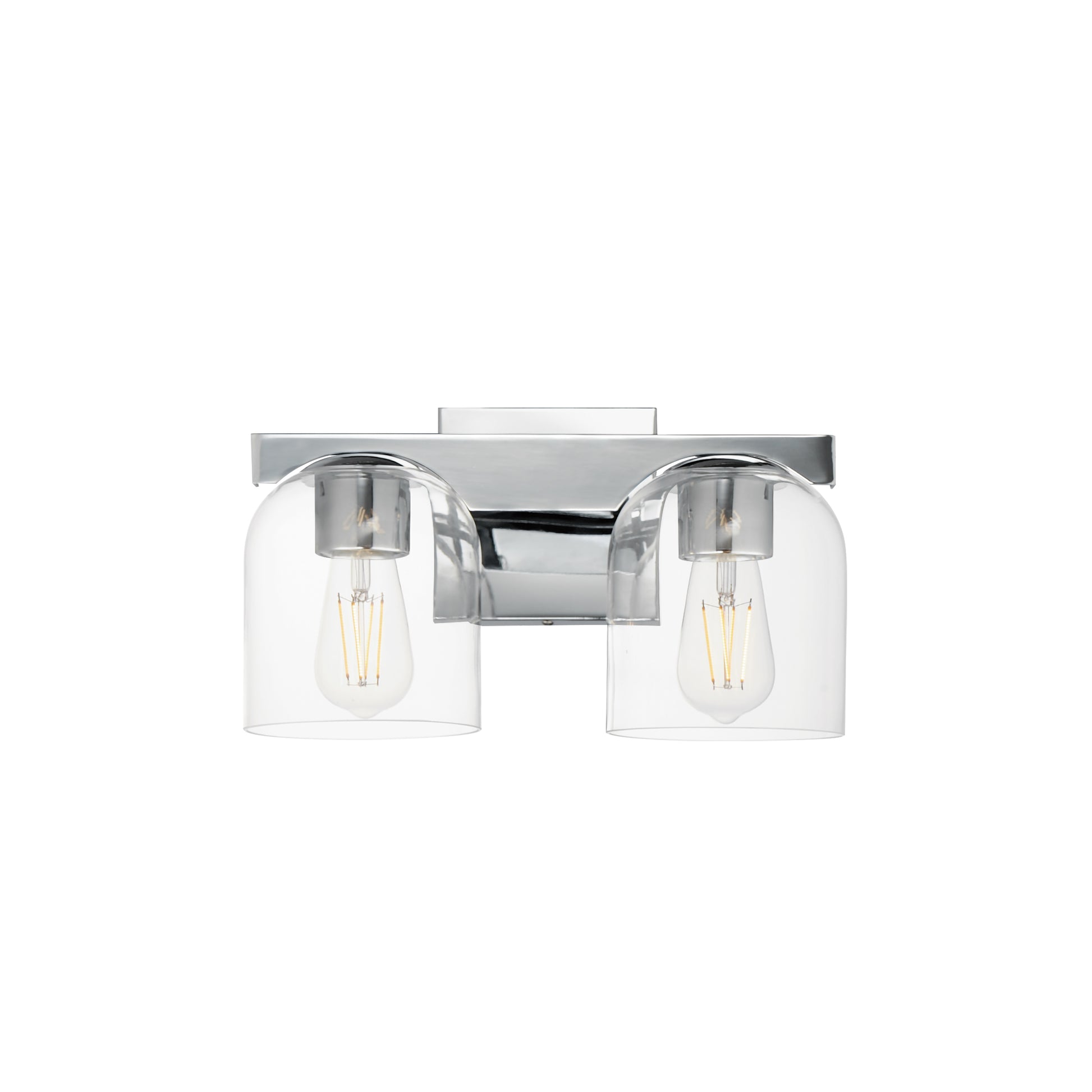 Scoop 2-Light Bath Vanity Polished Chrome by Maxim Lighting