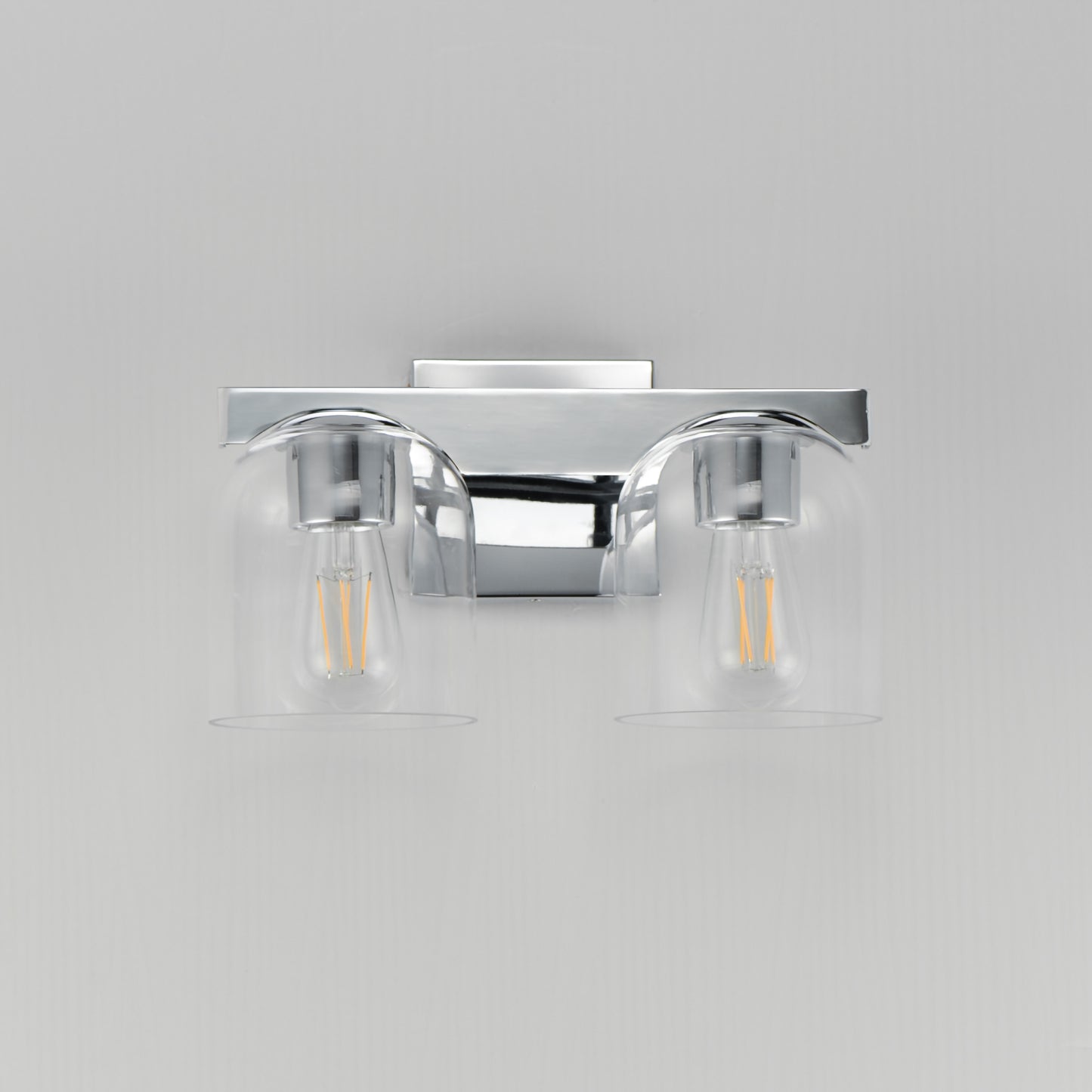 Scoop 2-Light Bath Vanity Polished Chrome by Maxim Lighting
