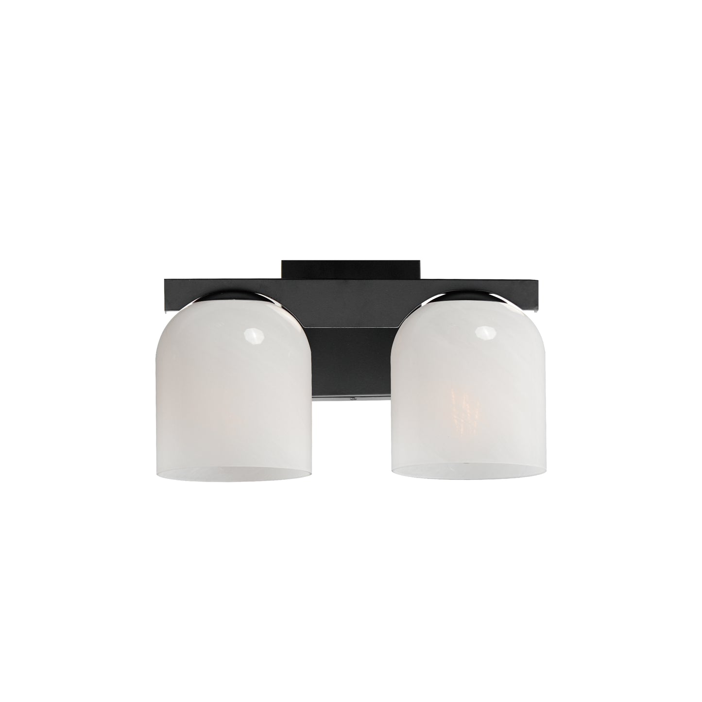 Scoop 2-Light Bath Vanity Black by Maxim Lighting