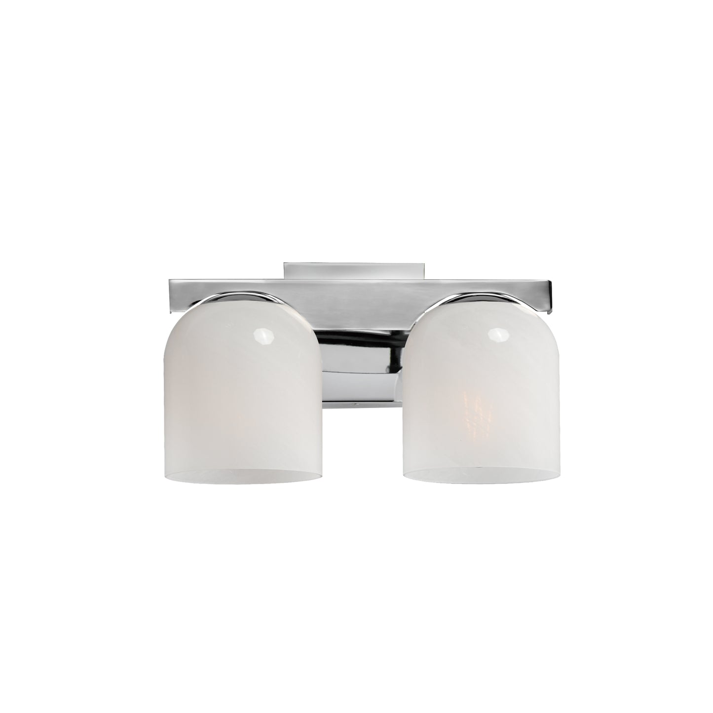 Scoop 2-Light Bath Vanity Polished Chrome by Maxim Lighting