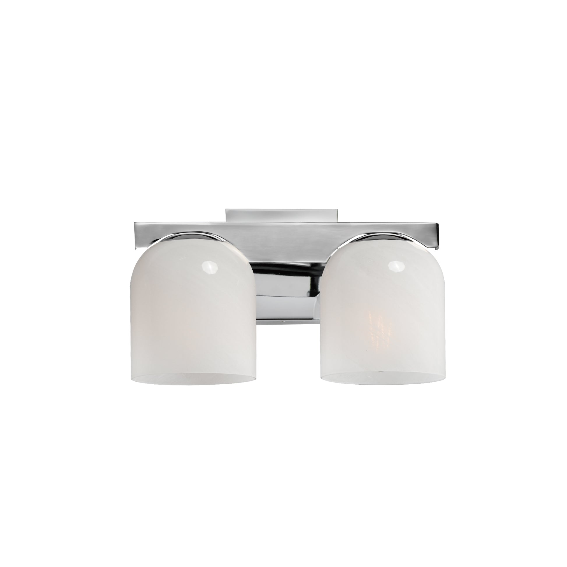 Scoop 2-Light Bath Vanity Polished Chrome by Maxim Lighting