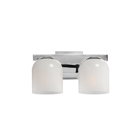 Scoop 2-Light Bath Vanity Polished Chrome by Maxim Lighting